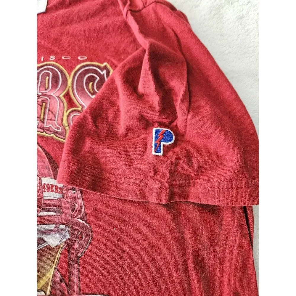 Vintage S.f. 49ers Tshirt Western Division‎ Pro Player Size 18/20
